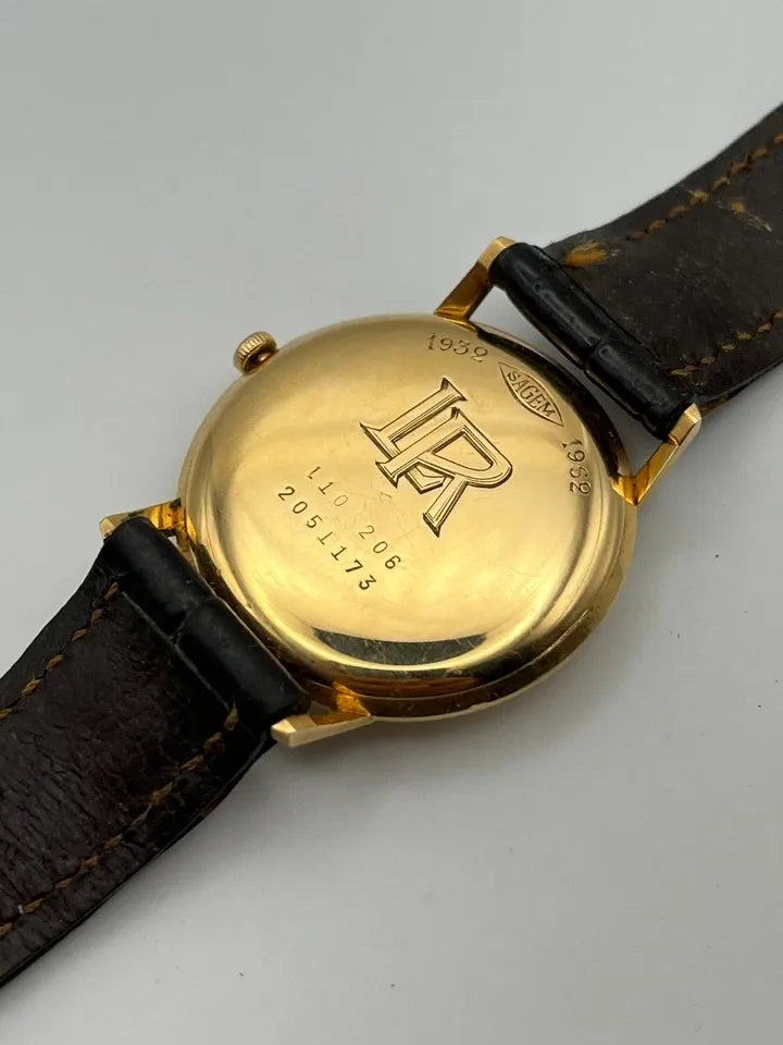Universal Genève - Calatrava Or jaune 18k - Calibre 1005 - Montre vintage mécani