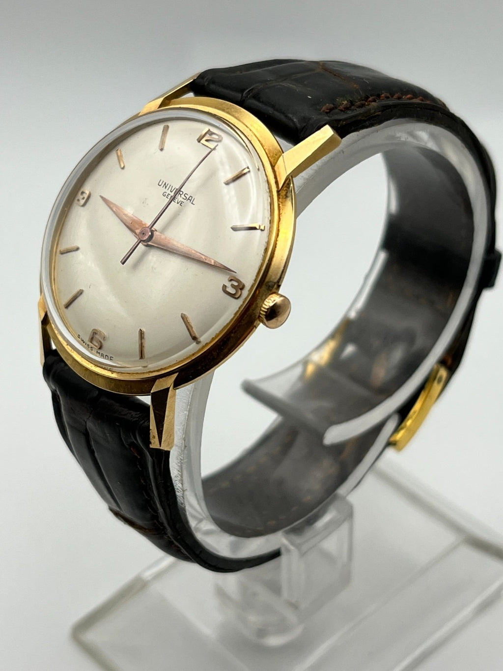 Universal Genève - Calatrava Or jaune 18k - Calibre 1005 - Montre vintage mécani