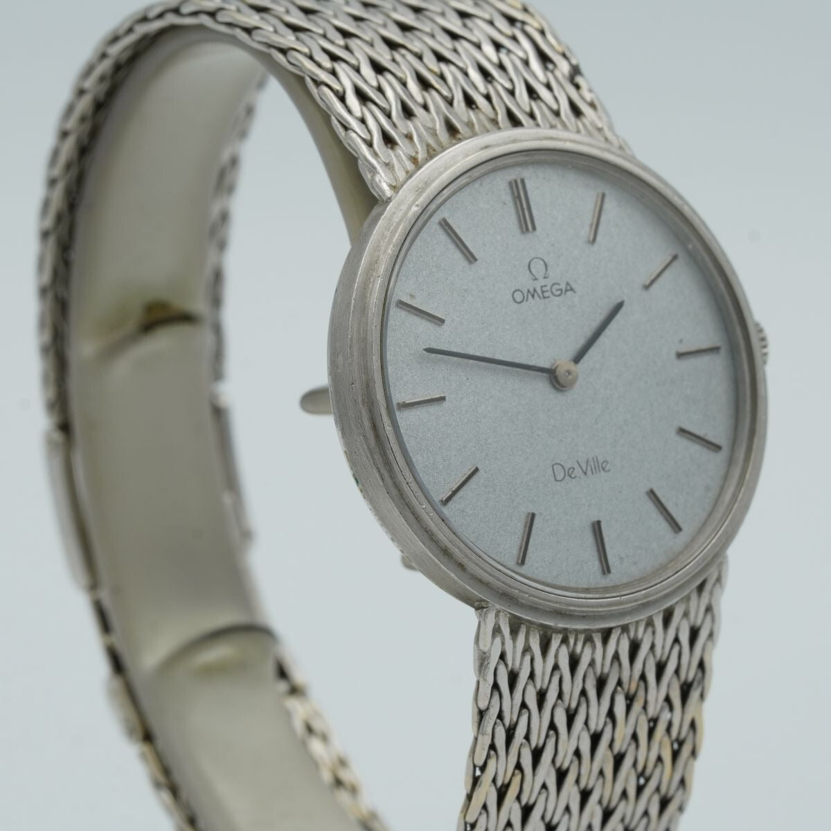 OMEGA De Ville Remontage Manuel Montre Hommes 35MM 18K 750 Or or Blanc 7271098