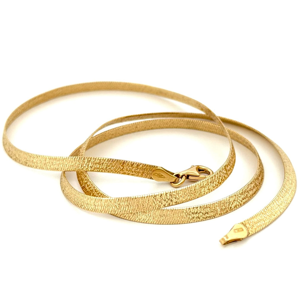 Collier en or 18 carats 750 | Collier en or | 45 cm | Fabriqué en Italie