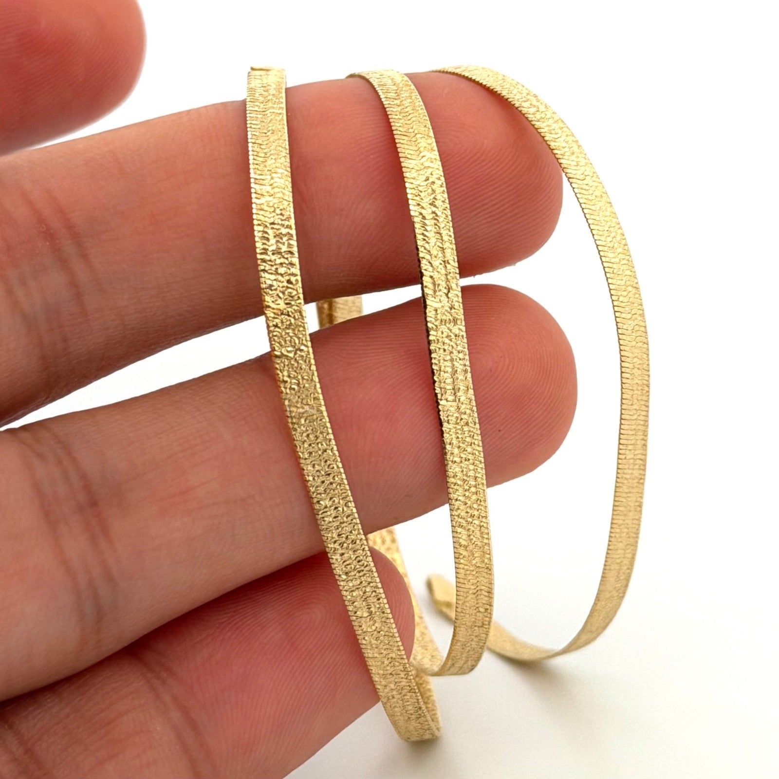 Collier en or 18 carats 750 | Collier en or | 45 cm | Fabriqué en Italie