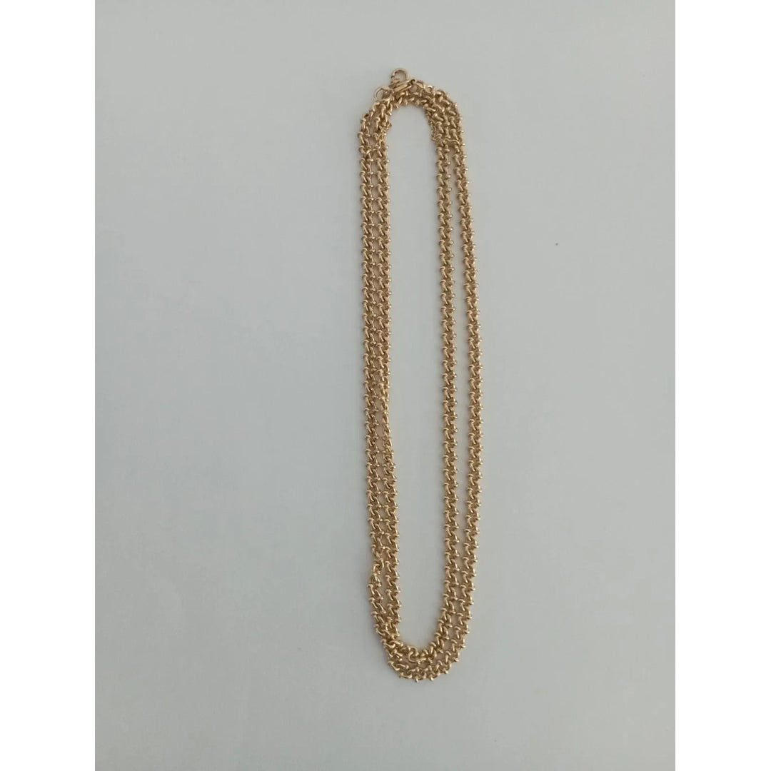 Collier/chaîne en or 18 carats 22,40 grammes