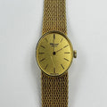 Chopard Femme Montre 5042 22MM à Remonter Manuellement Vintage 18K 750 Or Env.