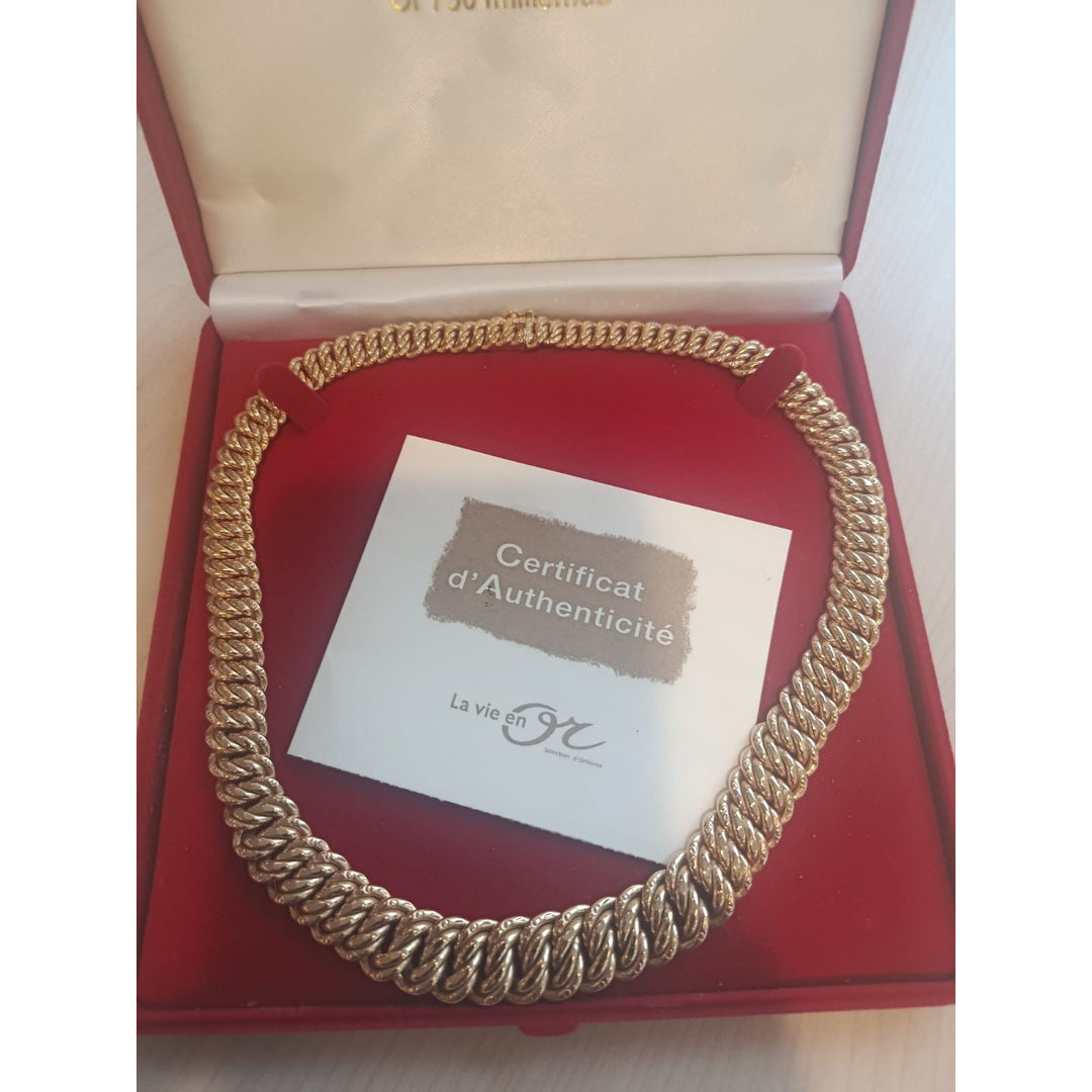 Collier or 18 carats 750