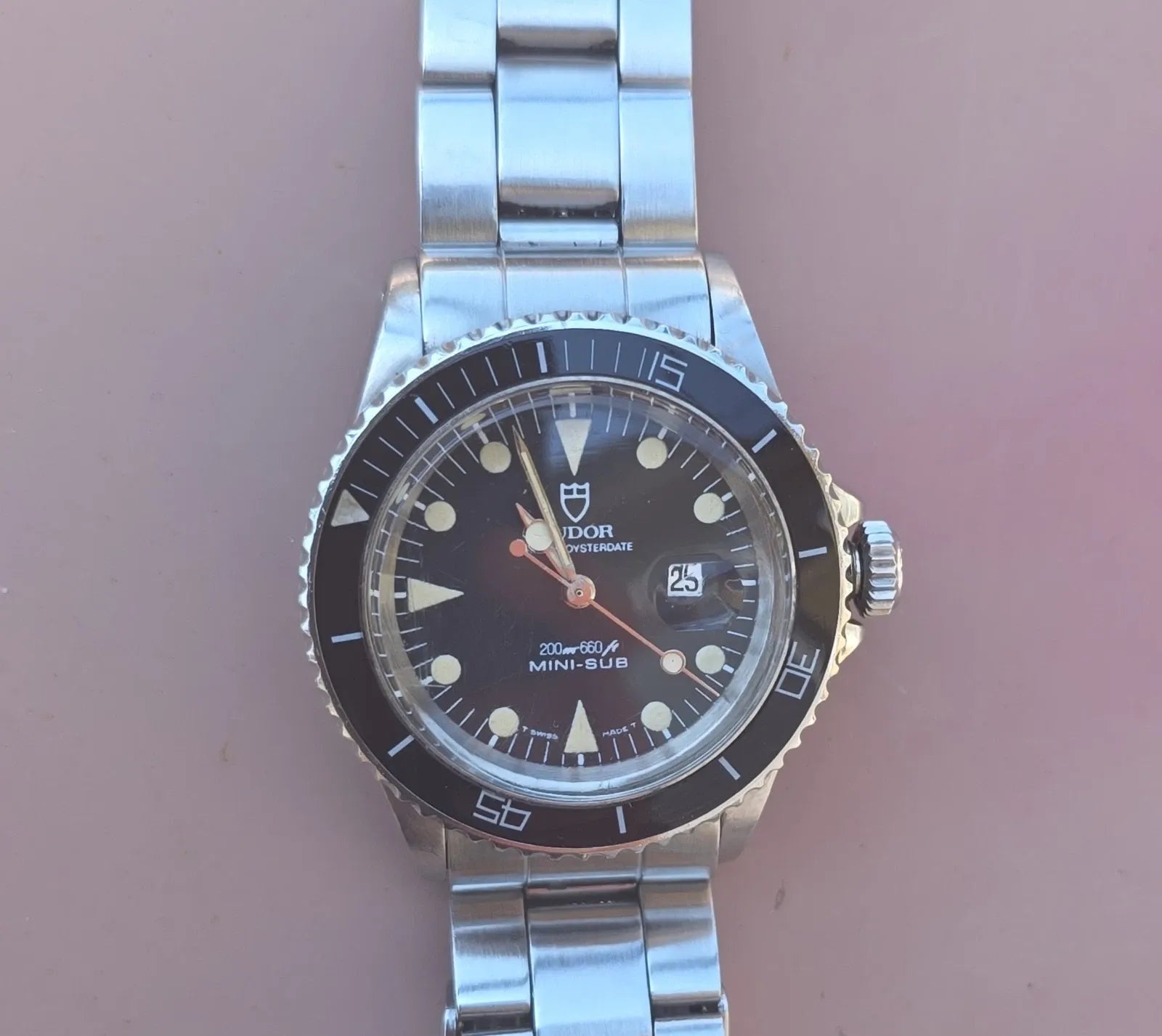 Tudor Mini Submariner 94400 1984 Full Original Bracelet Tudor Automatic
