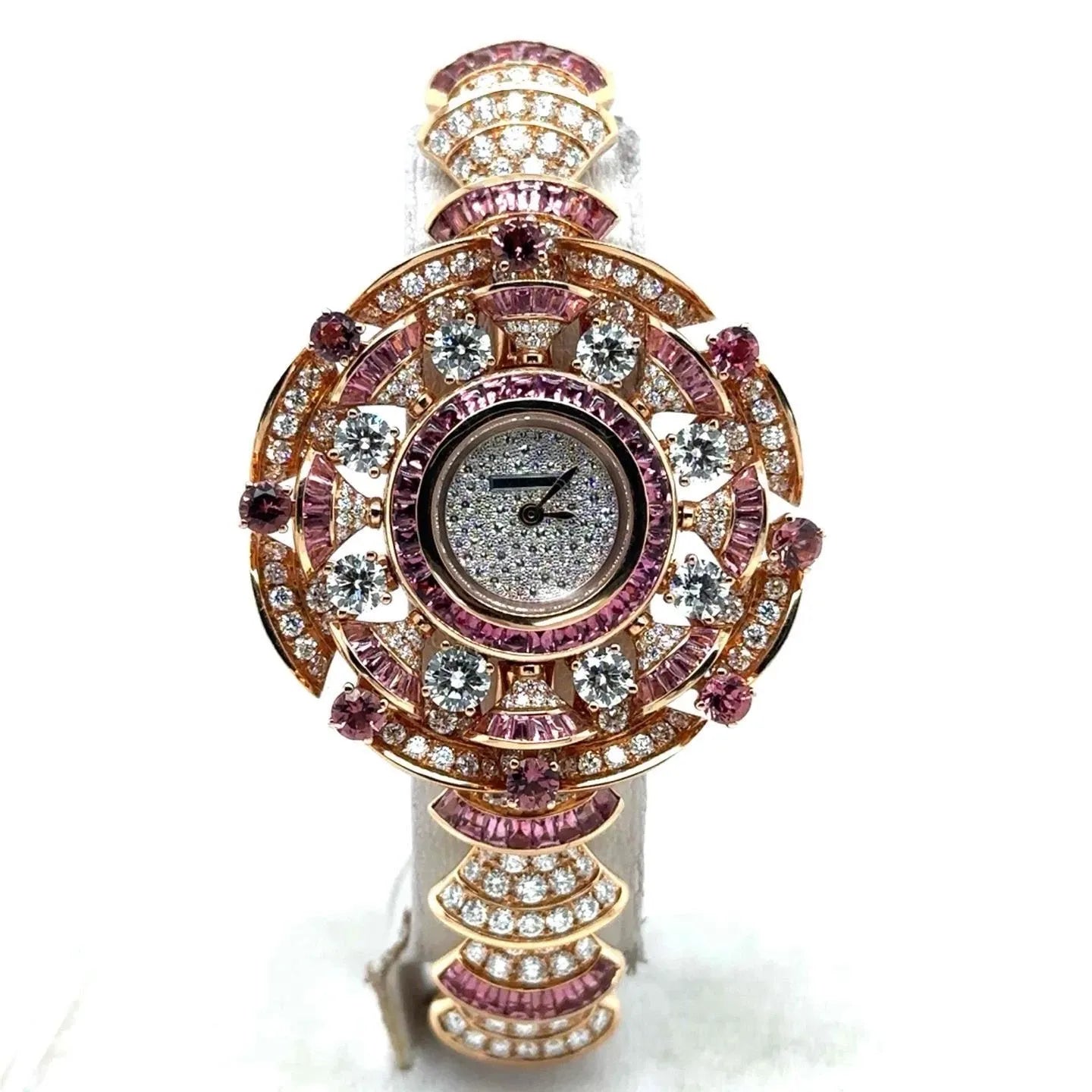 Bvlgari Diva Dream Quartz 39mm 18k or Rose Diamants / Saphir Femmes 102562