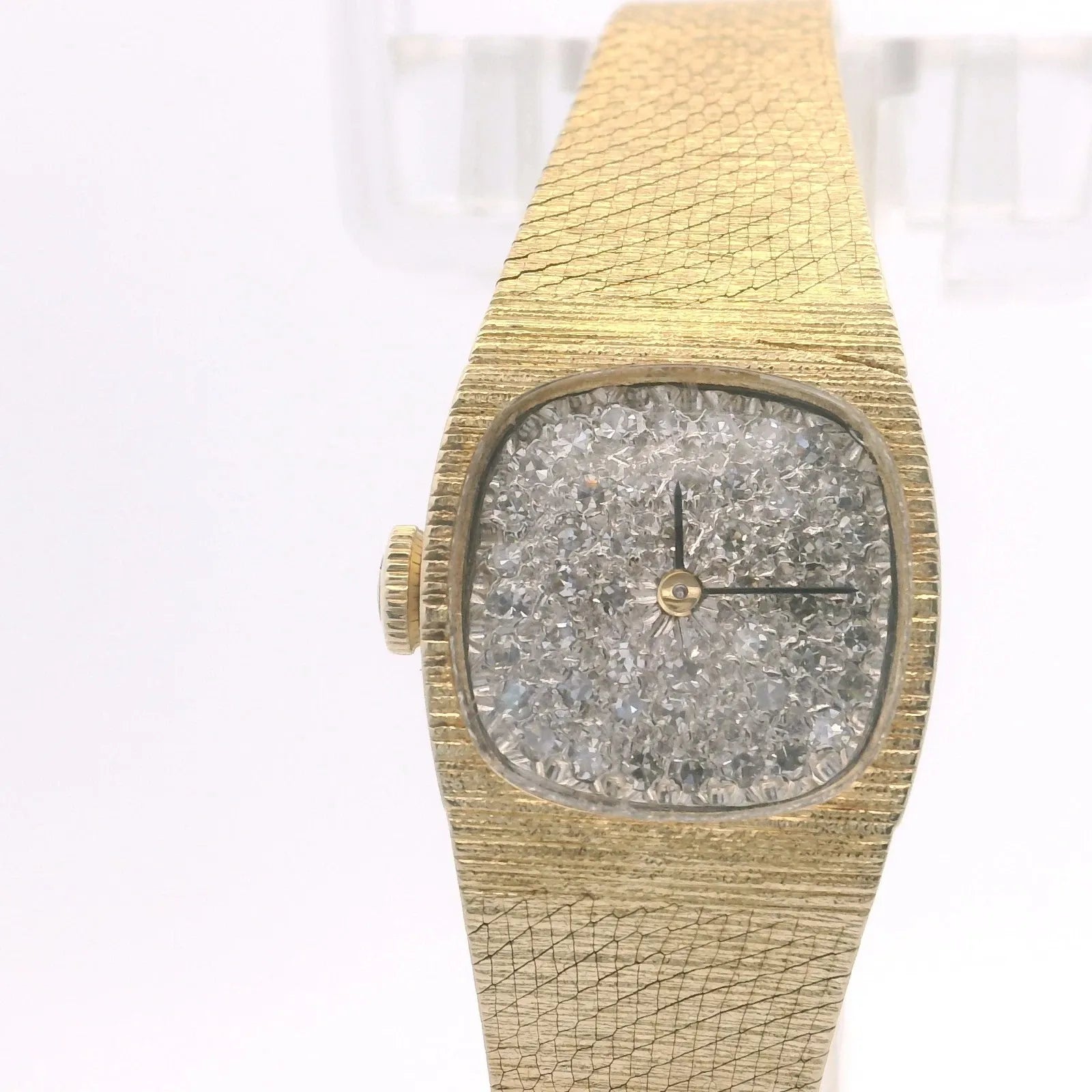 Montre omega femme vintage en or 14 carats-