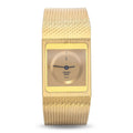 Montre femme Concord Delirium Scarface or jaune 18 carats quartz ultra-mince-
