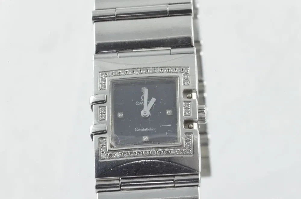 Omega Constellation Montre pour Femmes 25MM Vintage Avec Cristaux Lunette Rare