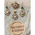 Ensemble Or 18 Carats Et Argent