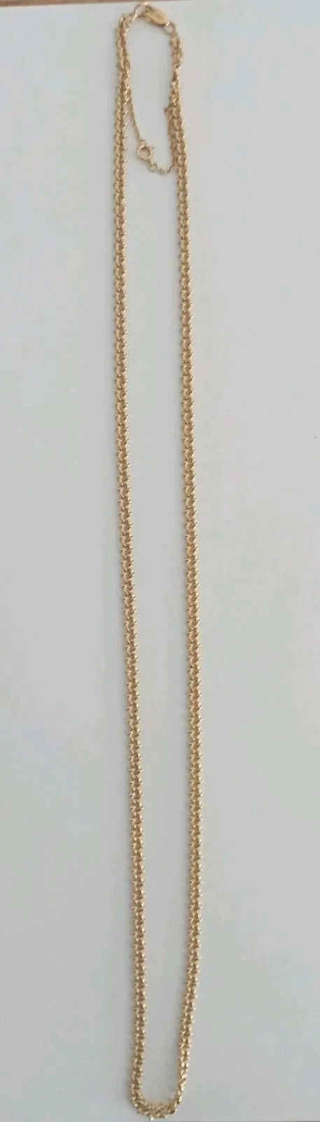Collier/chaîne en or 18 carats 22,40 grammes