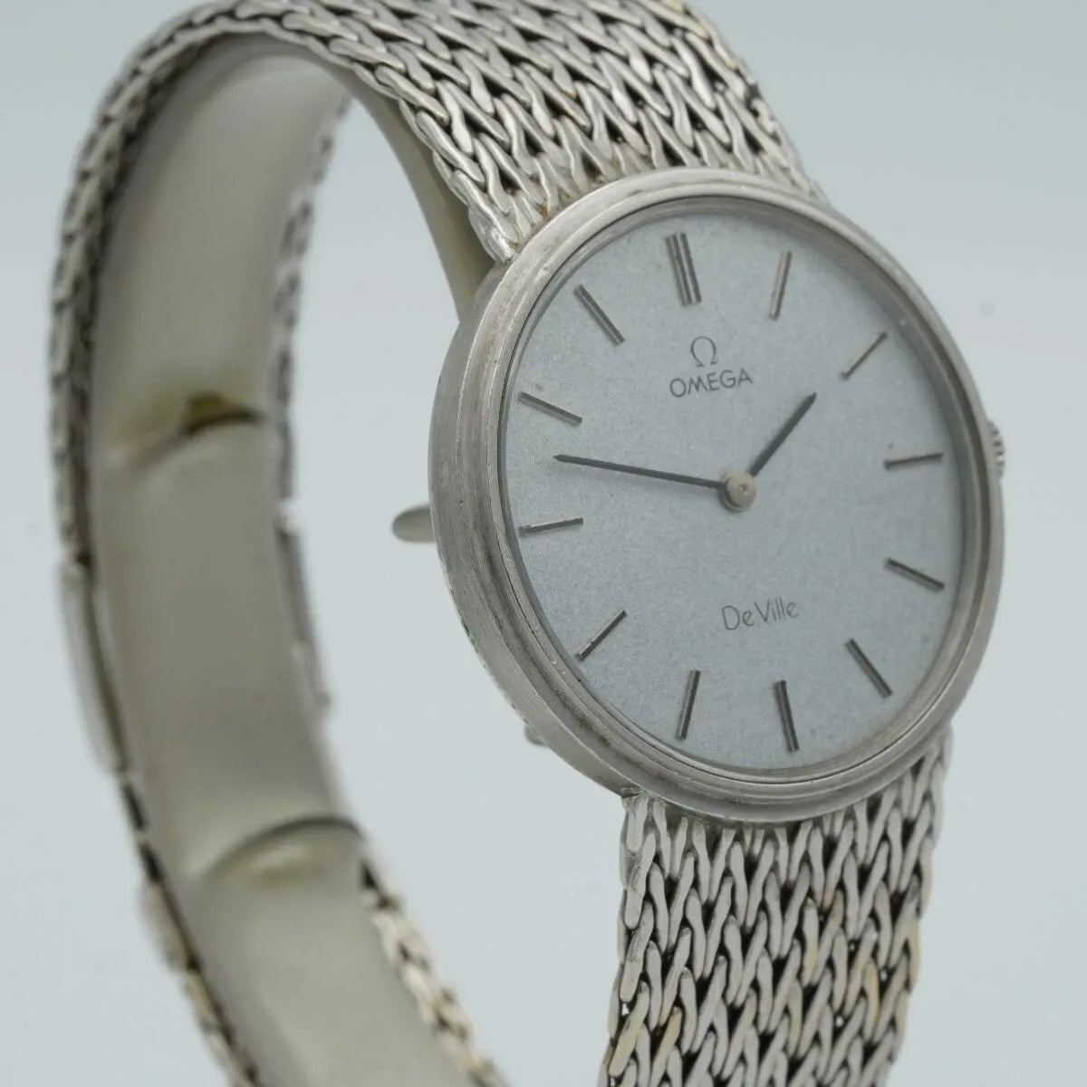OMEGA De Ville Remontage Manuel Montre Hommes 35MM 18K 750 Or or Blanc 7271098