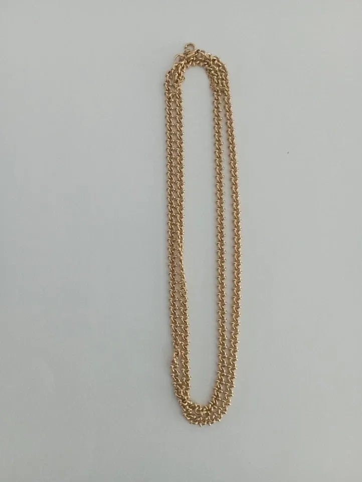 Collier/chaîne en or 18 carats 22,40 grammes