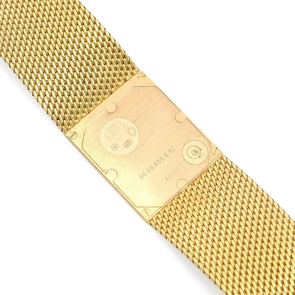 Montre femme Concord Delirium Scarface or jaune 18 carats quartz ultra-mince-