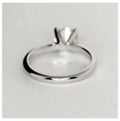 "DREAM" XL BAGUE SOLITAIRE DIAMANT OR BLANC 18K 0,80CT GVS1 5190€ AUTHENTIQUE