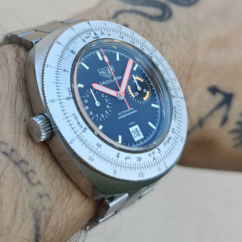 Heuer Calculator 110.633 Calibre 12