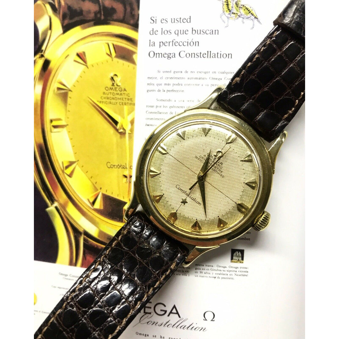 Montre Omega constellation Deluxe 2652 Full Gold