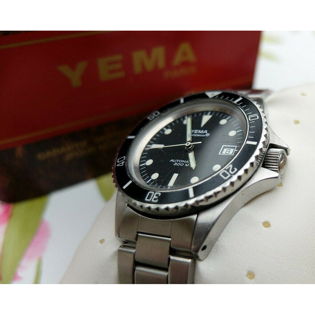 Montre YEMA plongée Superman Automatique 1994
