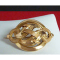 Broche Or Jaune 18 carats du XIXème Siècle