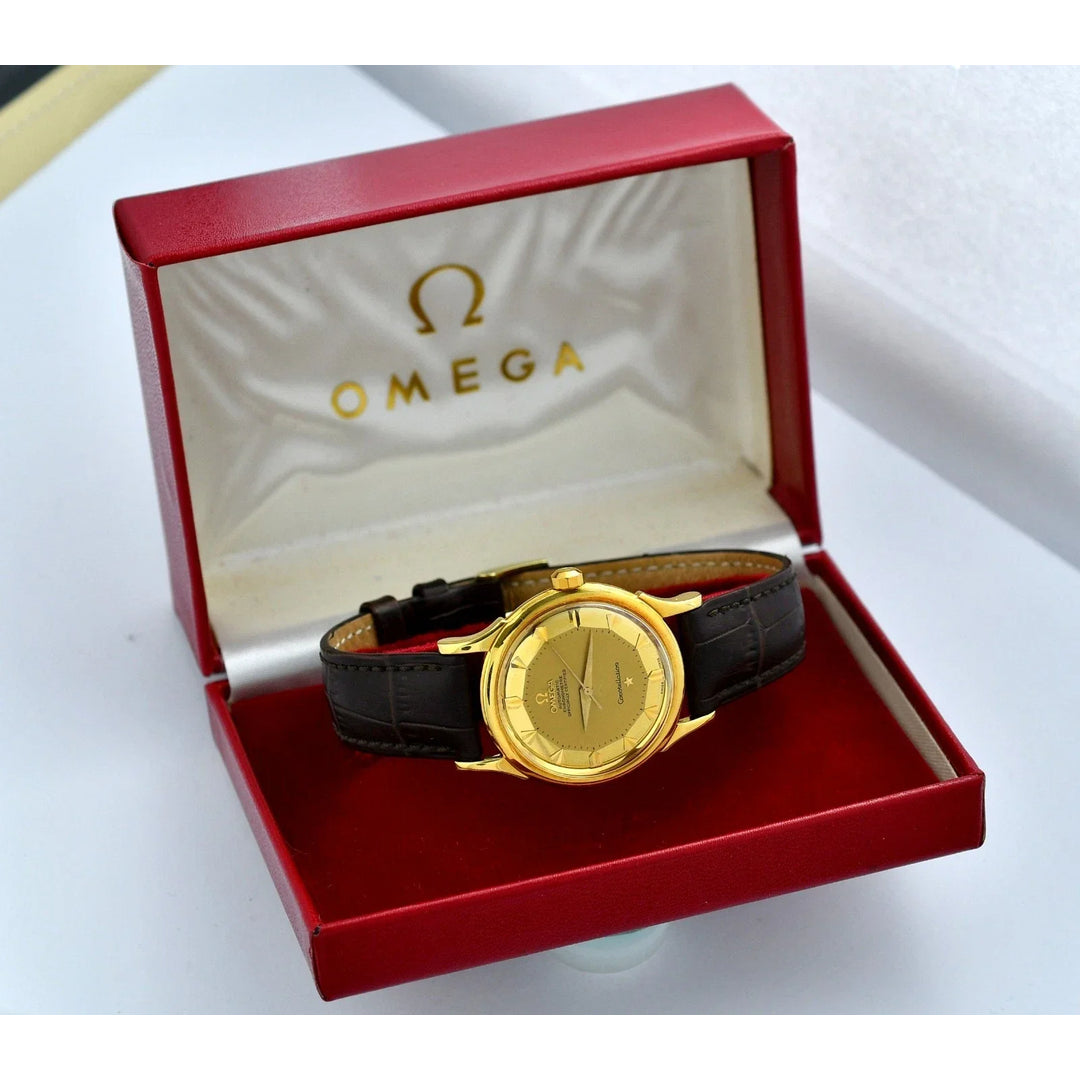 Montre oméga Constellation Chronomètre Deluxe de 1956