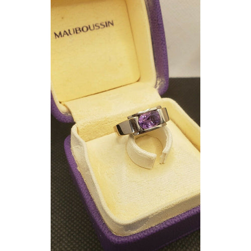 Bague MAUBOUSSIN Alexandrine or blanc