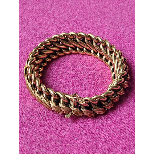 Ancien bracelet en or 18 carats