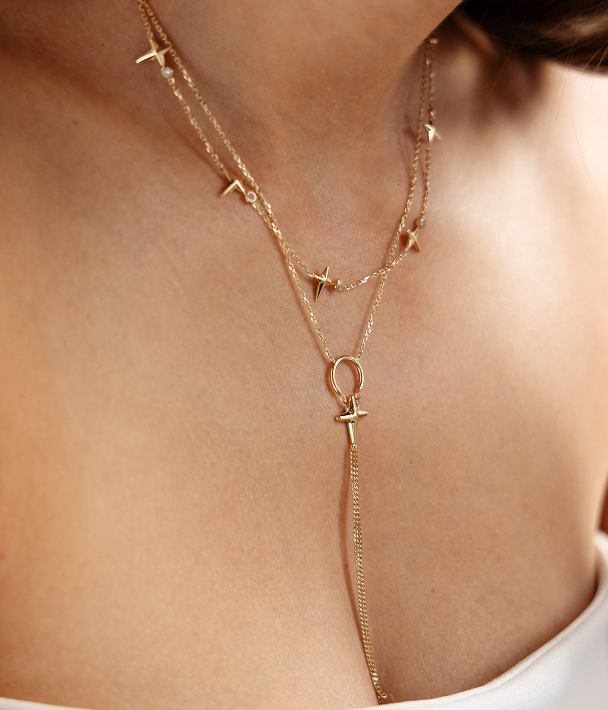 Collier Tandalo (Acier doré)